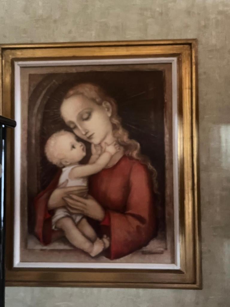 Hummel grote kader madonna, Ophalen