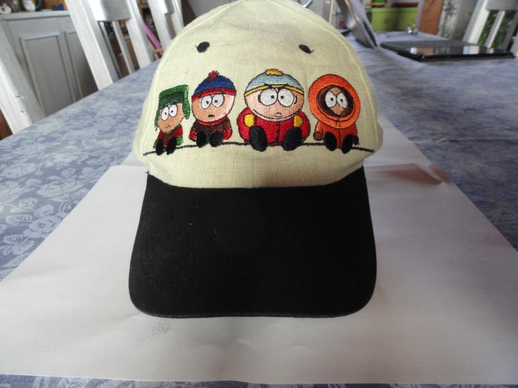 Casquette South Park, Collections, Enlèvement ou Envoi, Utilisé, Chapeau, Casquette ou Écharpe