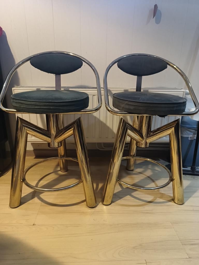 Prachtige massieve barkrukken, Huis en Inrichting, Barkrukken, Ophalen