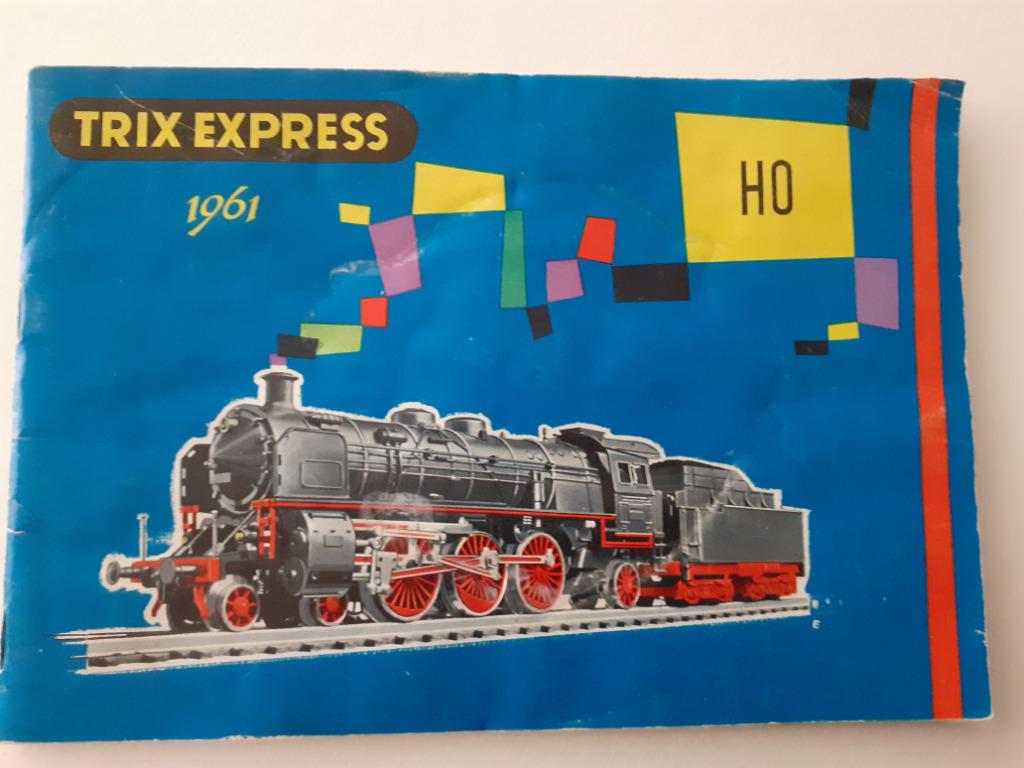 TRIX EXPRESS HO 1961 Boekje met alle onderdelen Prijs: € 10, Hobby en Vrije tijd, Overige merken, Gebruikt, Gelijkstroom of Wisselstroom