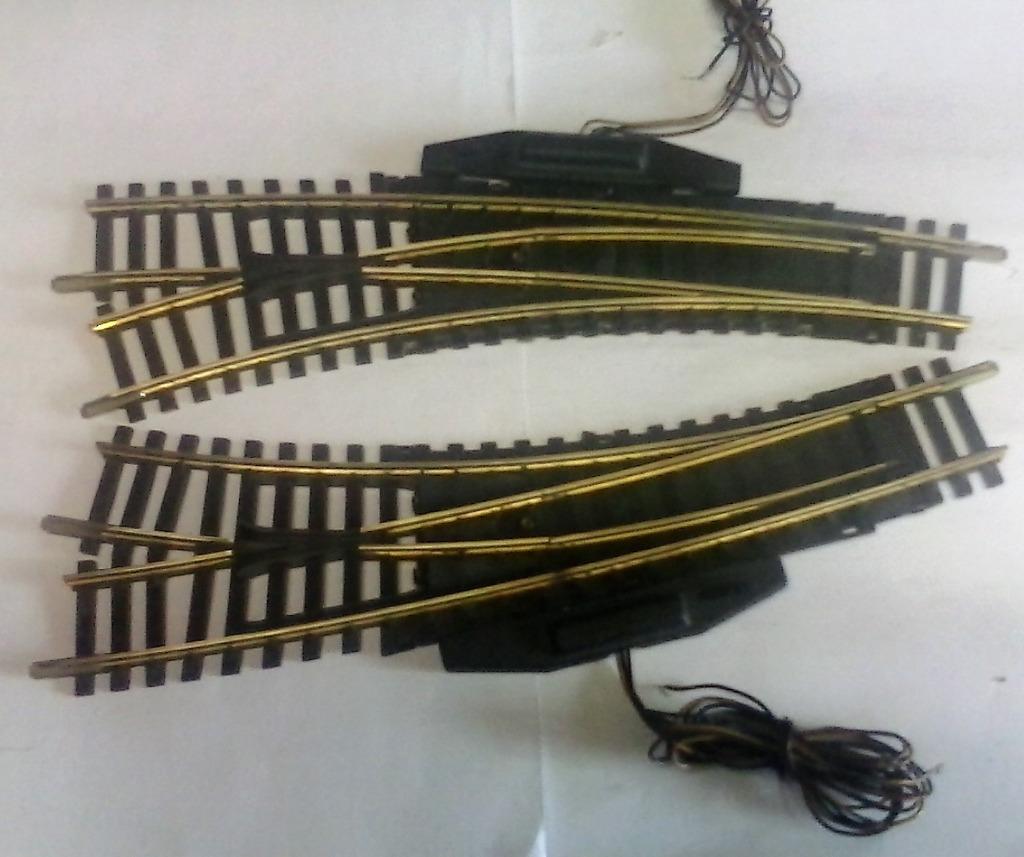 Fleischmann HO 6074 wissel gebogen links - 6075 rechts, Hobby en Vrije tijd, Ophalen of Verzenden, Gebruikt, Rails, Fleischmann