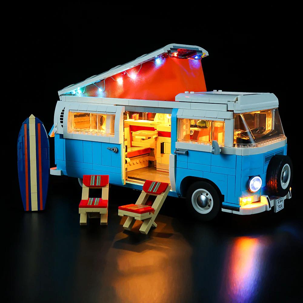 LED Verlichting voor 10279 Volkswagen T2 Camper Nieuw, Kinderen en Baby's, Speelgoed | Bouwstenen, Nieuw, Overige merken, Ophalen of Verzenden