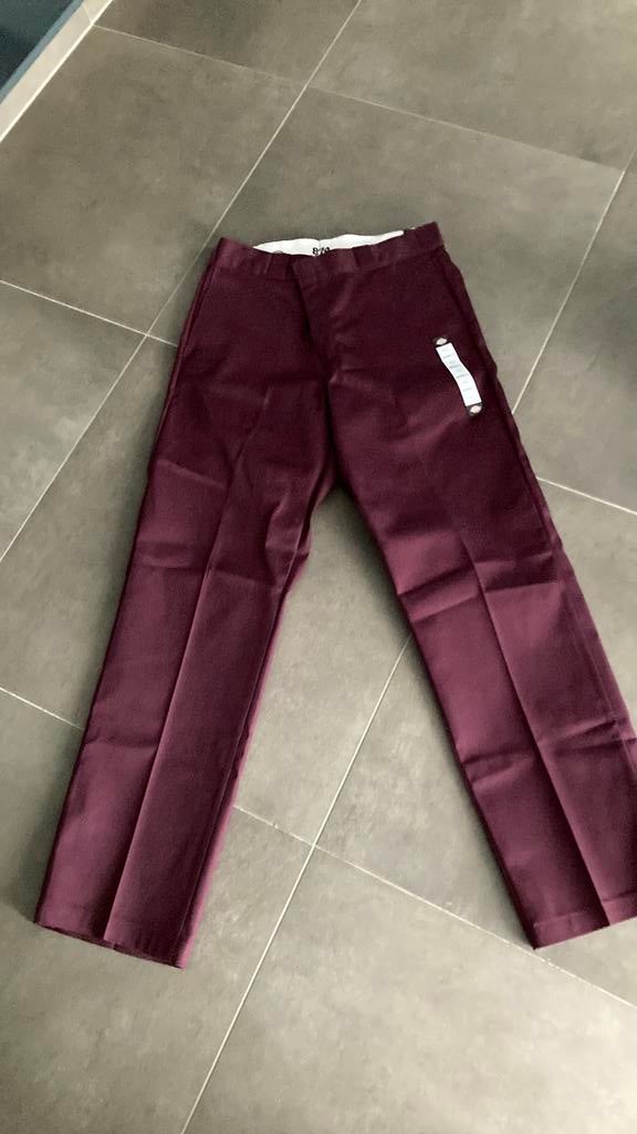 Dickies broek 874 original fit 34x32 nieuw, Kleding | Heren, Ophalen of Verzenden, Nieuw, Maat 48/50 (M), Paars