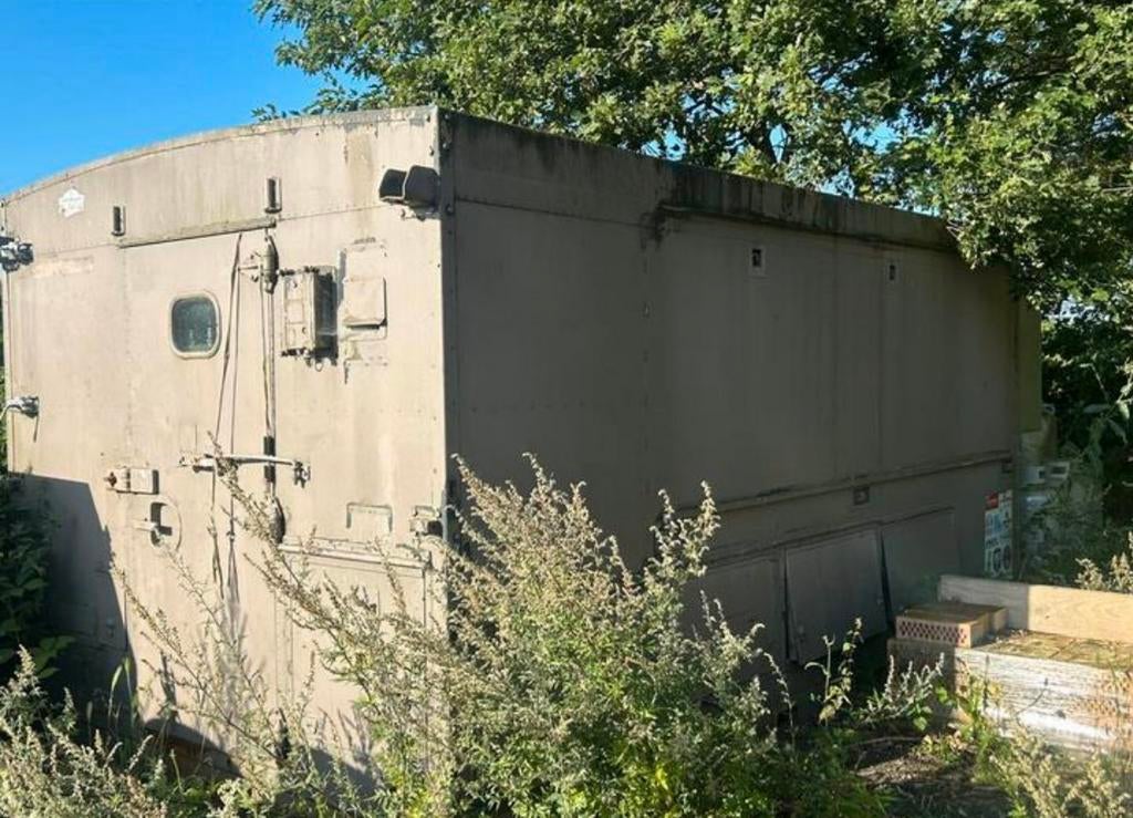 Werfkeet en solarium, Bricolage & Construction, Abris de chantier & Baraques de chantier, Enlèvement, Utilisé