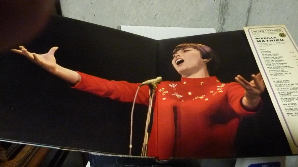 MIREILLE MATHIEU "A l' OLYMPIA"   (Life), Ophalen of Verzenden, Zo goed als nieuw, 12 inch