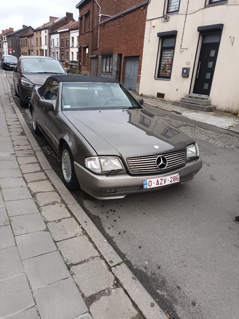 Mercedes 500 sl r129 échange, Autos, Cuir, Achat, Cabriolet, Autres couleurs