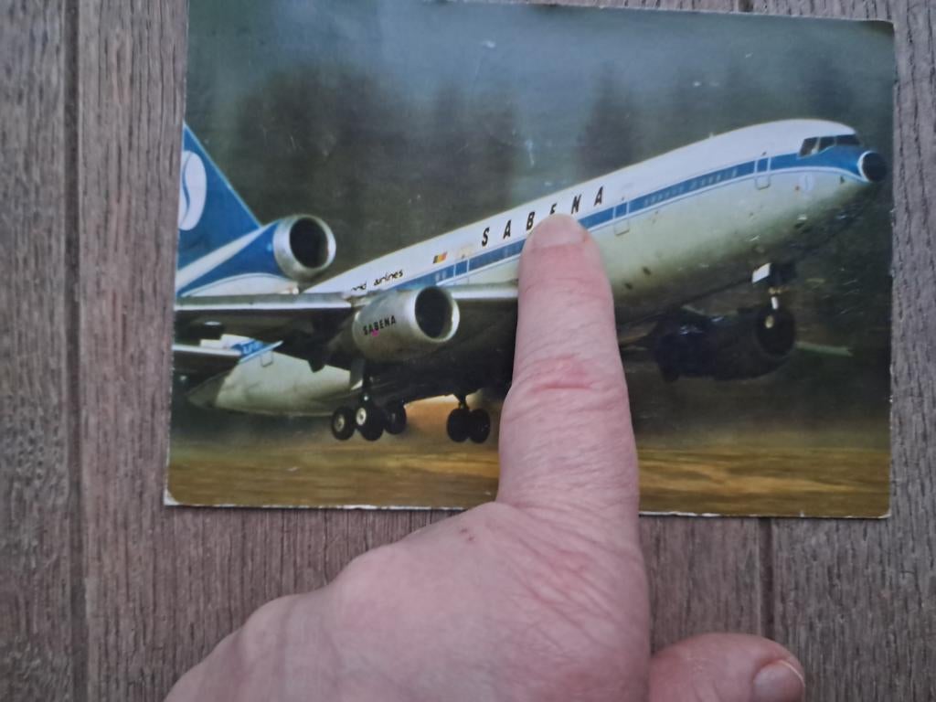 Puissance décrite avec un avion par Sabena, ancienne Belge, Enlèvement ou Envoi