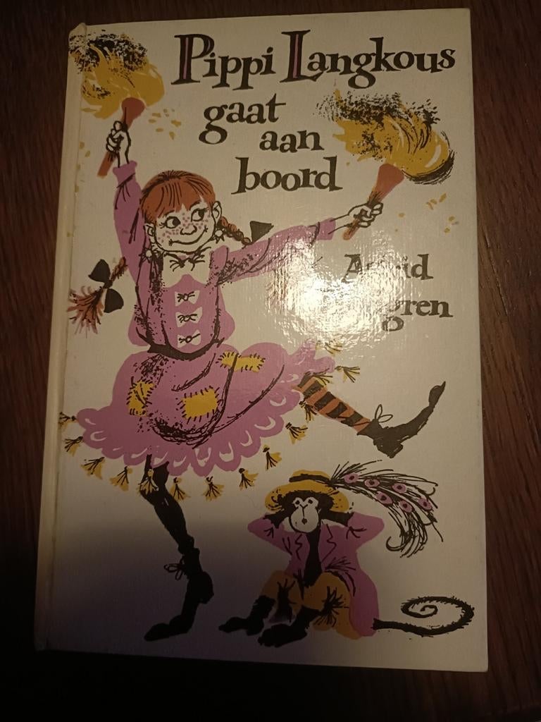 Pippi Langkous gaat aan boord, Boeken, Ophalen of Verzenden, Zo goed als nieuw