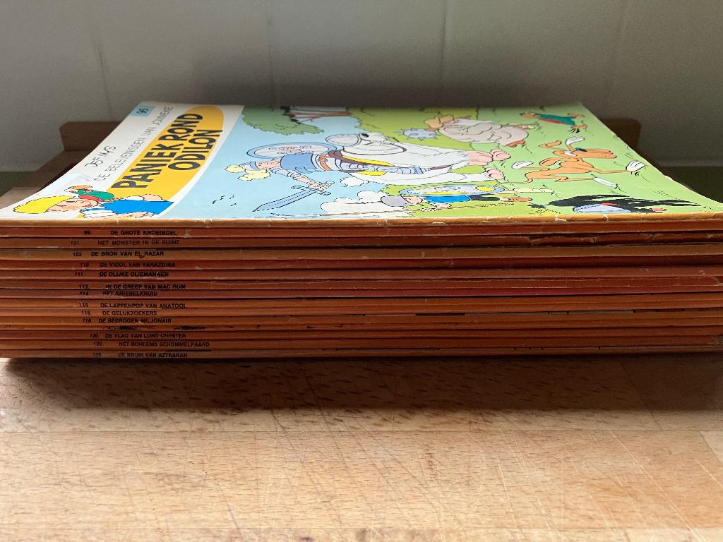 15 Jommeke albums- eerste druk- gekleurd, Jef Nys, Plusieurs BD, Utilisé, Envoi