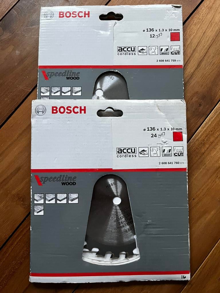 Bosch 136/1.3-10mm lame pour scie circulaire (neuf), Enlèvement ou Envoi, Neuf