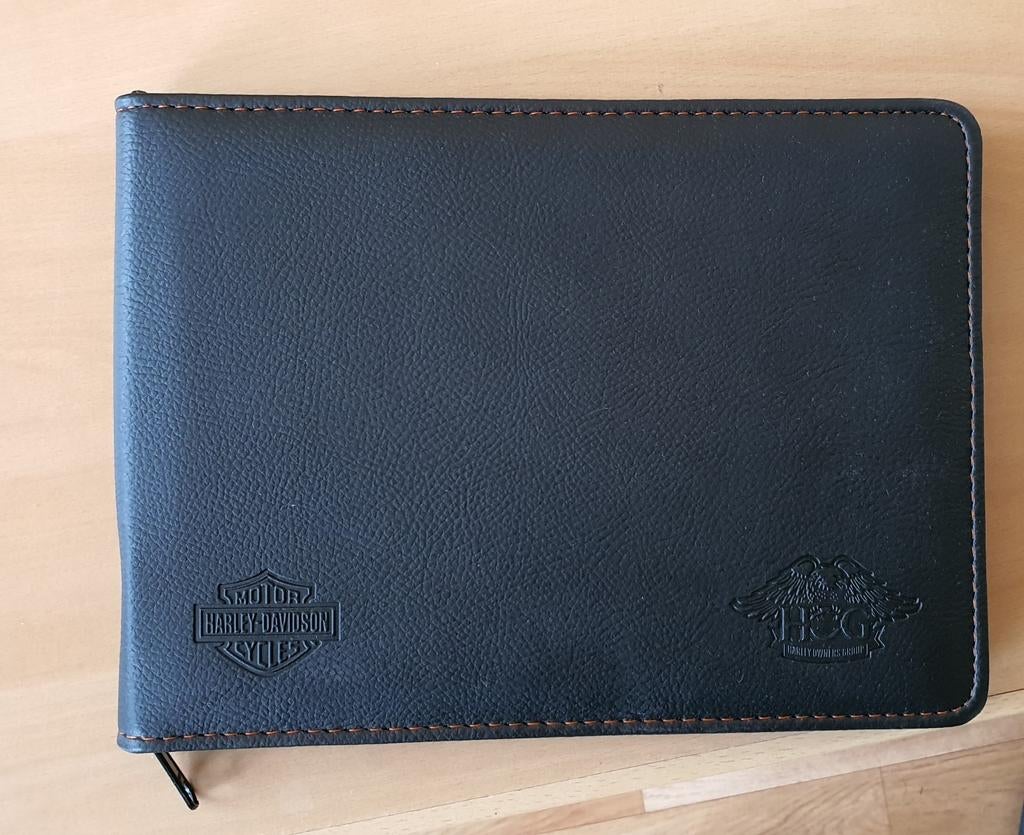 HOG Harley davidson , porte documents en cuir, Bijoux, Sacs & Beauté, Enlèvement ou Envoi, Neuf