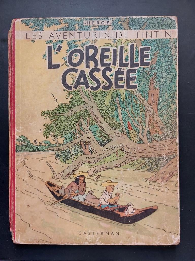 TINTIN L'oreille Cassée B1 1946, Livres, BD, Enlèvement ou Envoi