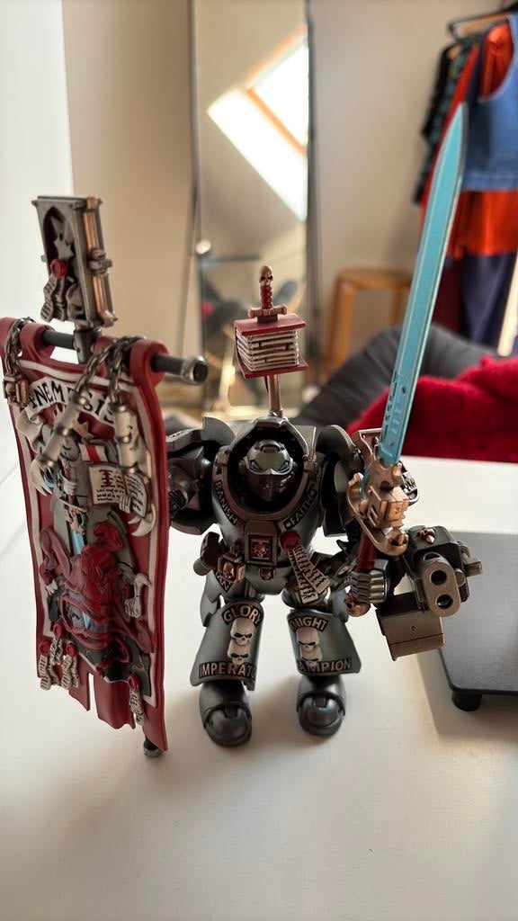 JoyToy WH40K Grey Knights Terminator Retius Akantar, Verzamelen, Ophalen of Verzenden, Zo goed als nieuw