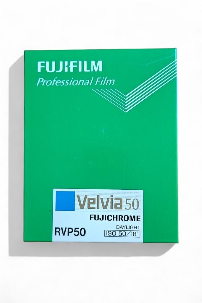 Velvia 50 de 2011.  4x5 inch, TV, Hi-fi & Vidéo, Appareils photo analogiques, Enlèvement ou Envoi