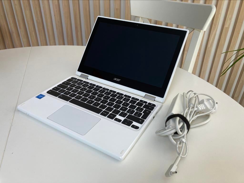 Acer Chromebook 12” CB5-132T-C4PQ 4/32GB, Touchscreen, Ophalen of Verzenden, Zo goed als nieuw, Azerty