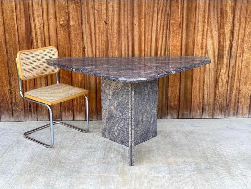 Eettafel - Marmer - Geometrisch, Huis en Inrichting, Ophalen of Verzenden, Overige vormen