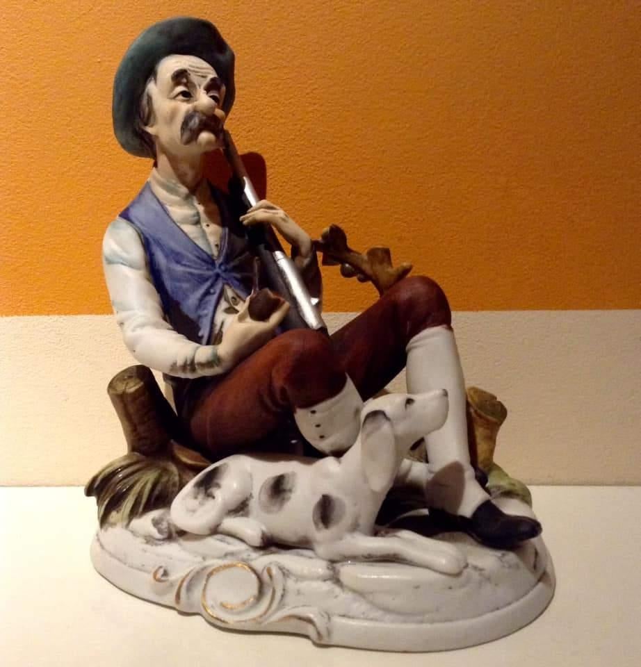 Vintage Italie Porcelaine Capodimonte, Enlèvement ou Envoi