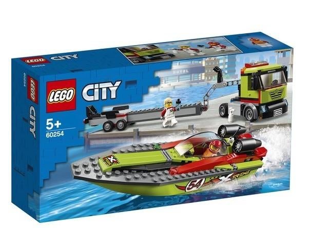 NEW SEALED LEGO City Raceboottransport - 60254, Ophalen of Verzenden, Nieuw, Lego