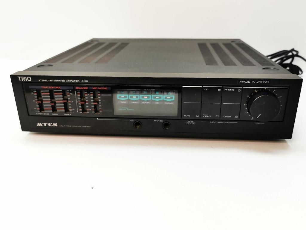 Amplificateur Kenwood Trio A-5S, Autres marques, Moins de 60 watts, Enlèvement ou Envoi, Stéréo