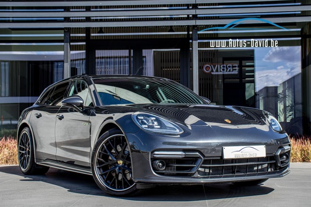 Porsche Panamera 4 E-Hybrid Sport Turismo V6 Sports Chrono, Autos, Cuir, Argent ou Gris, Achat, Euro 6