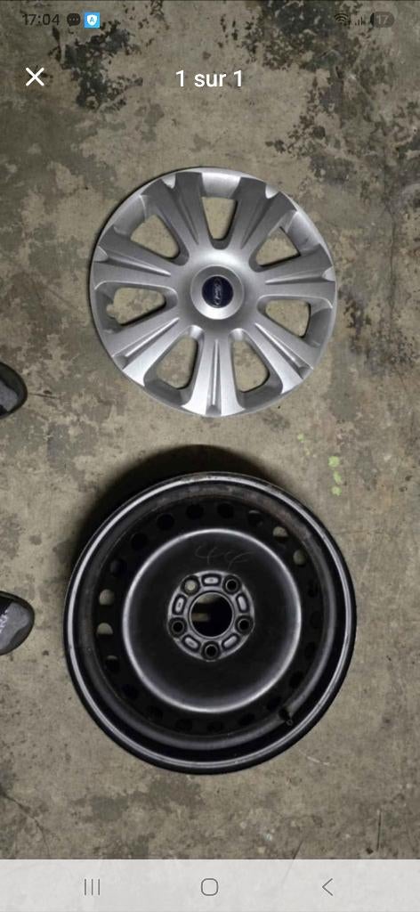 4 jantes acier 4 enjoliveurs neuf ford focus 2014, Autos : Pièces & Accessoires, Pneus & Jantes, Neuf, Pneus hiver, 16 pouces