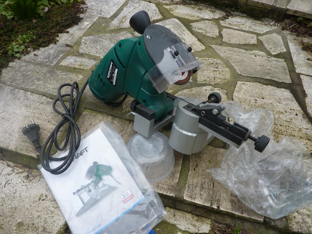 AFFUTEUSE ELECTRIQUE POUR CHAINES (220V), Bricolage & Construction, Enlèvement, Comme neuf, Autres types, TOPCRAFT