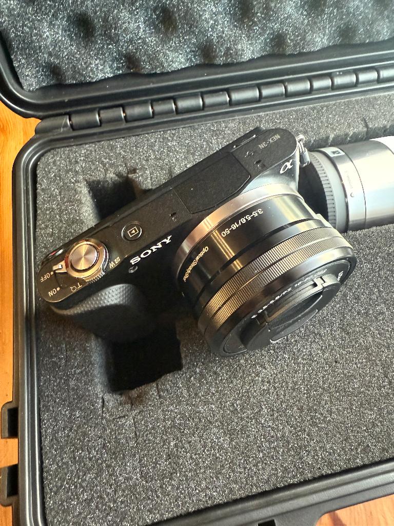 Sony NEX-3N digitale mirrorless camera, Gebruikt, Compact, Ophalen of Verzenden, Sony