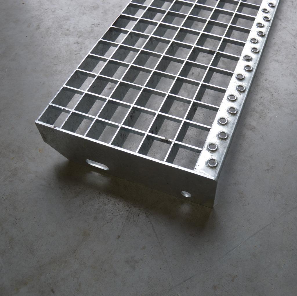 Traptreden Roostertreden  Traanplaat-treden  bordesrooster, Bricolage & Construction, Métaux, Neuf, Fer, Enlèvement ou Envoi