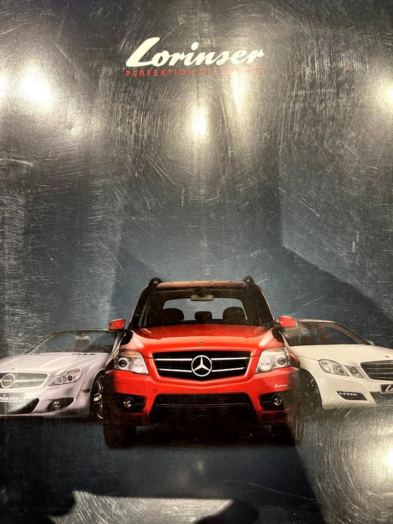 Brochure automobile, Enlèvement ou Envoi, Mercedes