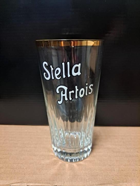 Verre Stella Artois 33cl émaillé, Verzamelen, Ophalen of Verzenden, Zo goed als nieuw, Stella Artois