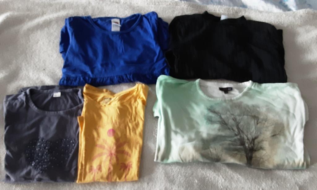 lot de  5 hauts fille 11/12 ANS, Enlèvement ou Envoi, Utilisé, Fille, Pull ou Veste