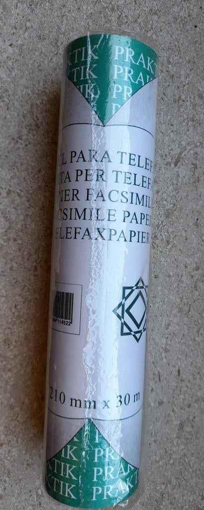 Rouleau de papier fax, Télécoms, Enlèvement ou Envoi, Neuf, Accessoires