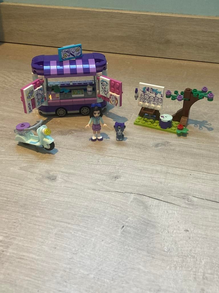 LEGO 41332 Friends Emma's Kunstkraam, Ophalen, Zo goed als nieuw, Complete set, Lego