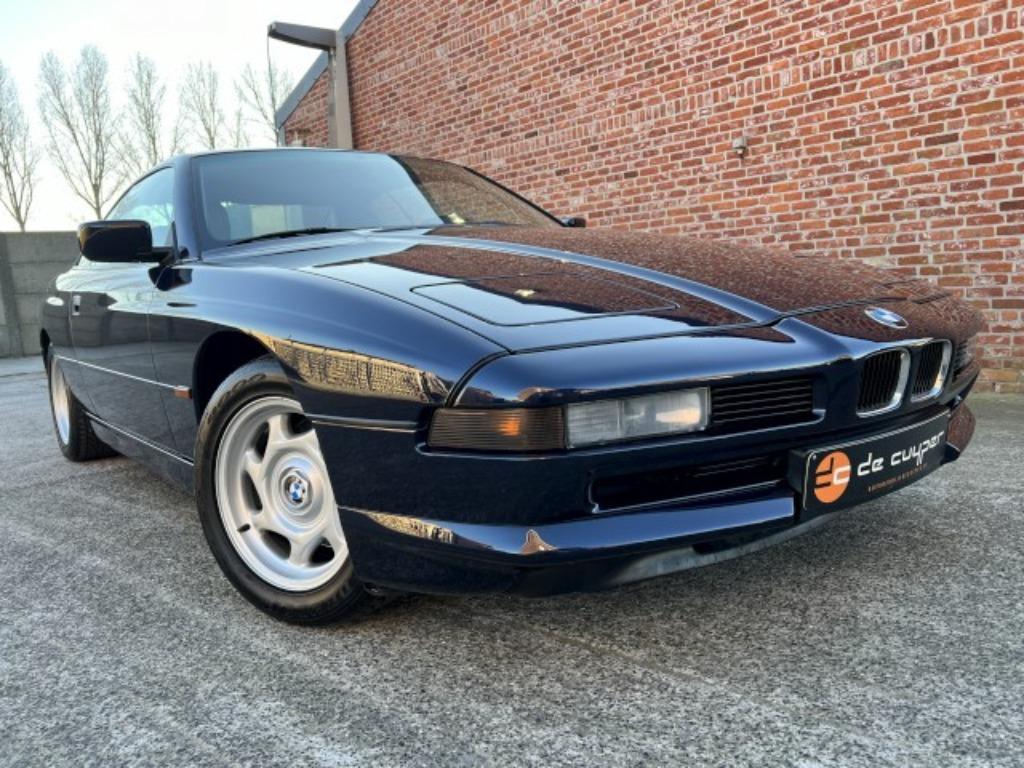 BMW 840ci V8 "1er PROPRIÉTAIRE" youngtimer/oh-book/ÉTAT NEUF, Autos, Cuir, Série 8, Achat, 3982 cm³