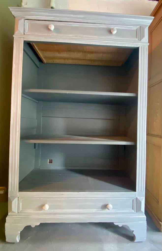Meuble en bois , patine gris clair, Maison & Meubles, Armoires | Autre, Enlèvement, Utilisé