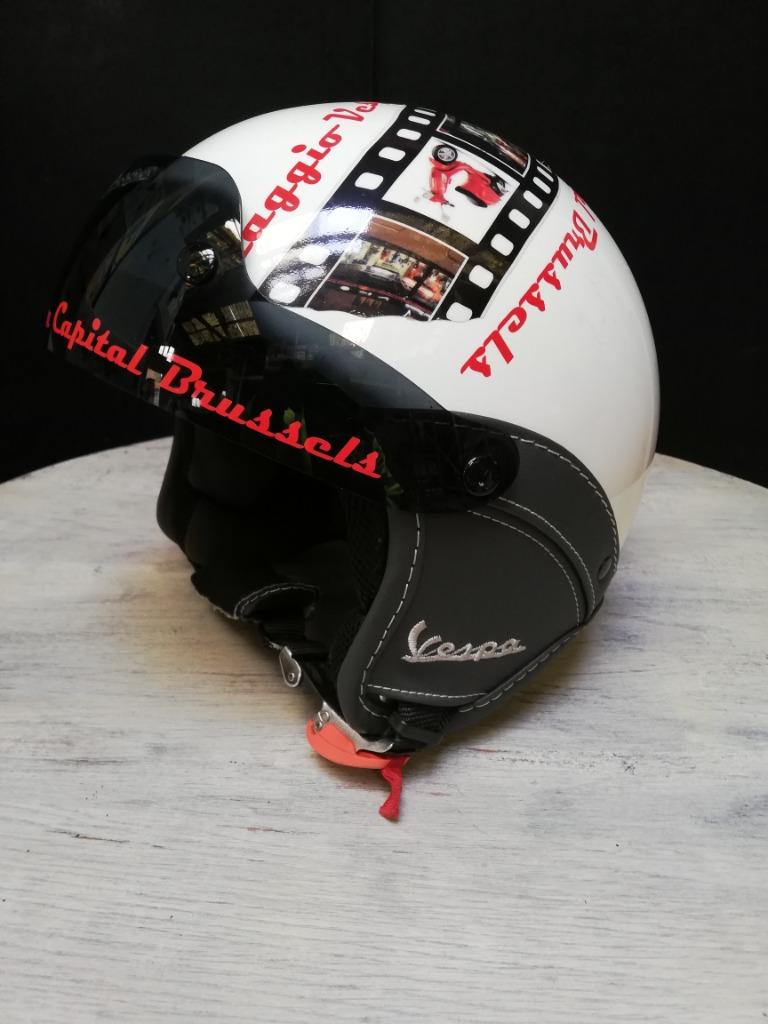 casque moto, Autres marques, Seconde main, Enlèvement ou Envoi, Casque jet