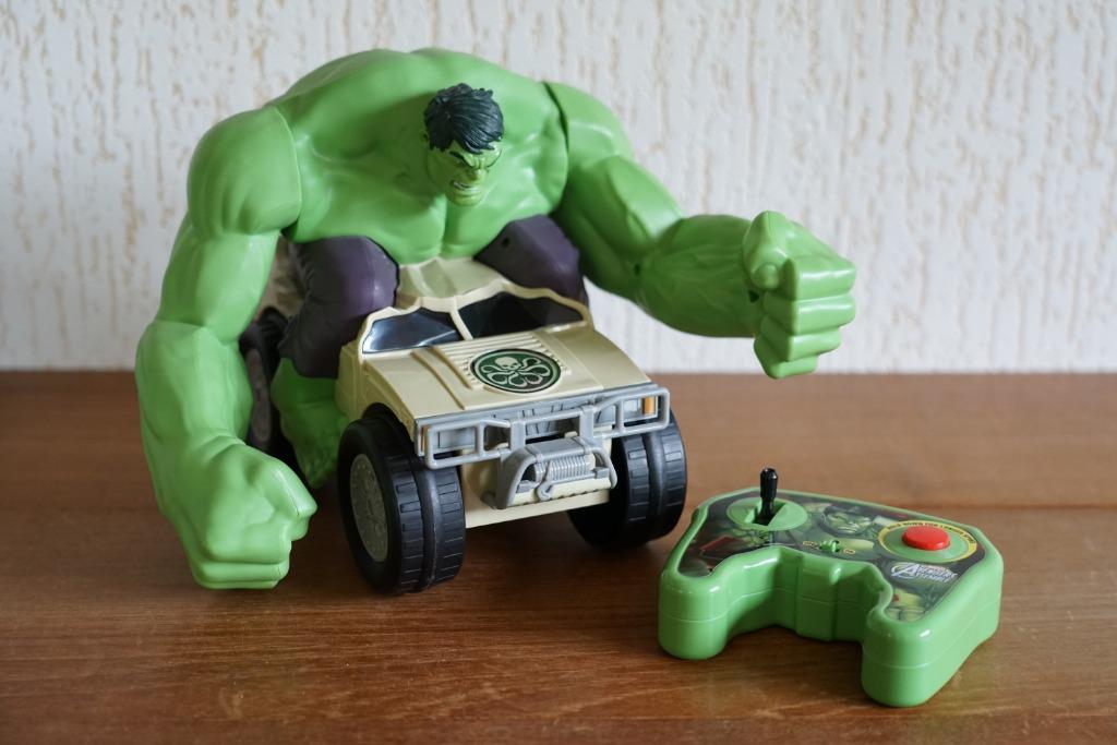 Hulk Smash  RC auto Jakks, Kinderen en Baby's, Speelgoed | Actiefiguren, Ophalen of Verzenden, Gebruikt