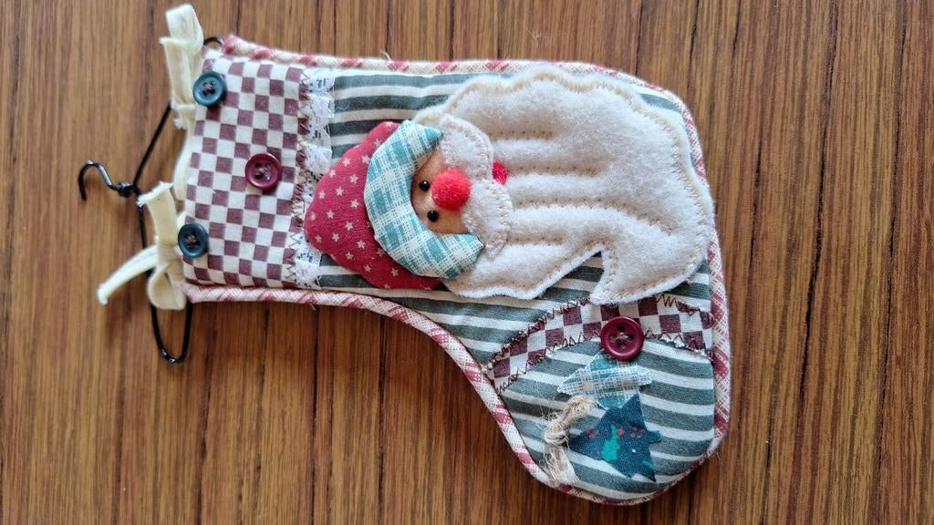 Sinterklaas kous voor klein geschenkje met hanger, Diversen, Ophalen of Verzenden, Zo goed als nieuw