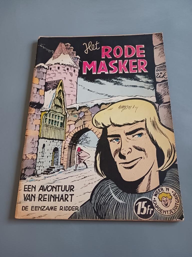 Ridder Reinhart 5, het Rode Masker, 1ste druk, z. g. staat, Boeken, Ophalen of Verzenden