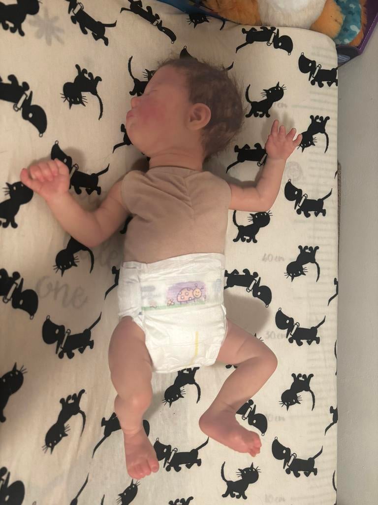 Reborn Rylee, Enlèvement ou Envoi, Comme neuf, Baby Pop, Réaliste ou Reborn