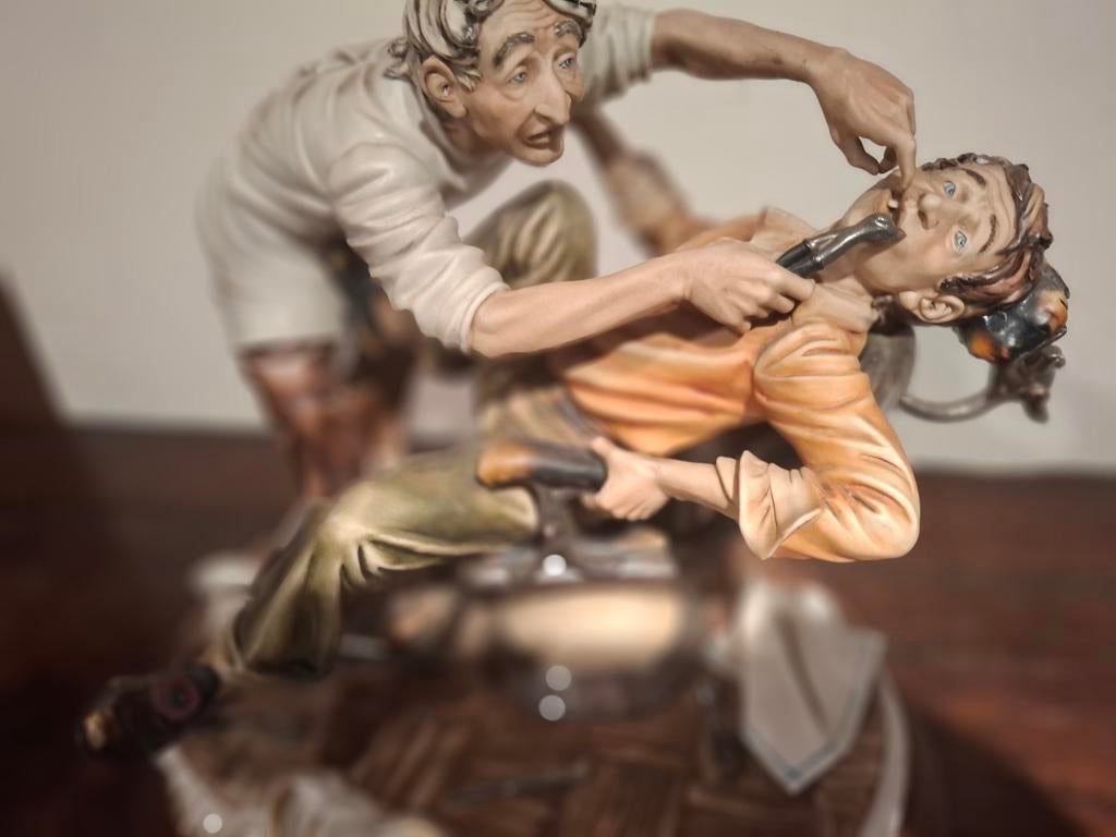 Capodimonte De Tandarts, Enlèvement