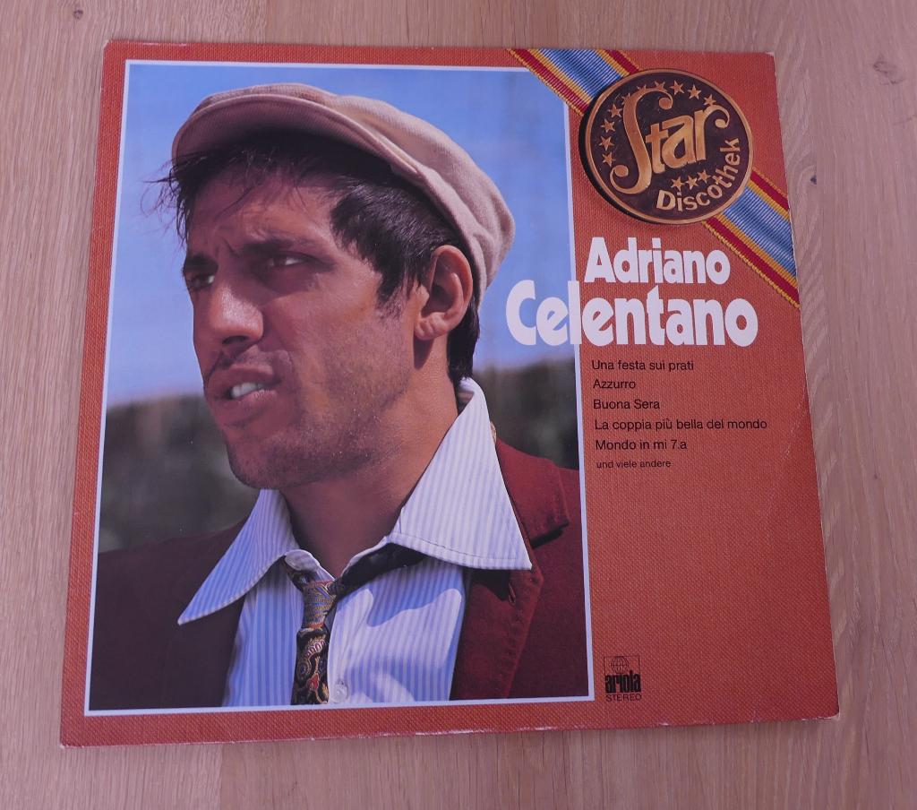 LP Adriano Celentano ‎– Star Discothek, Cd's en Dvd's, Vinyl | Rock, Zo goed als nieuw, Poprock, 12 inch, Ophalen of Verzenden