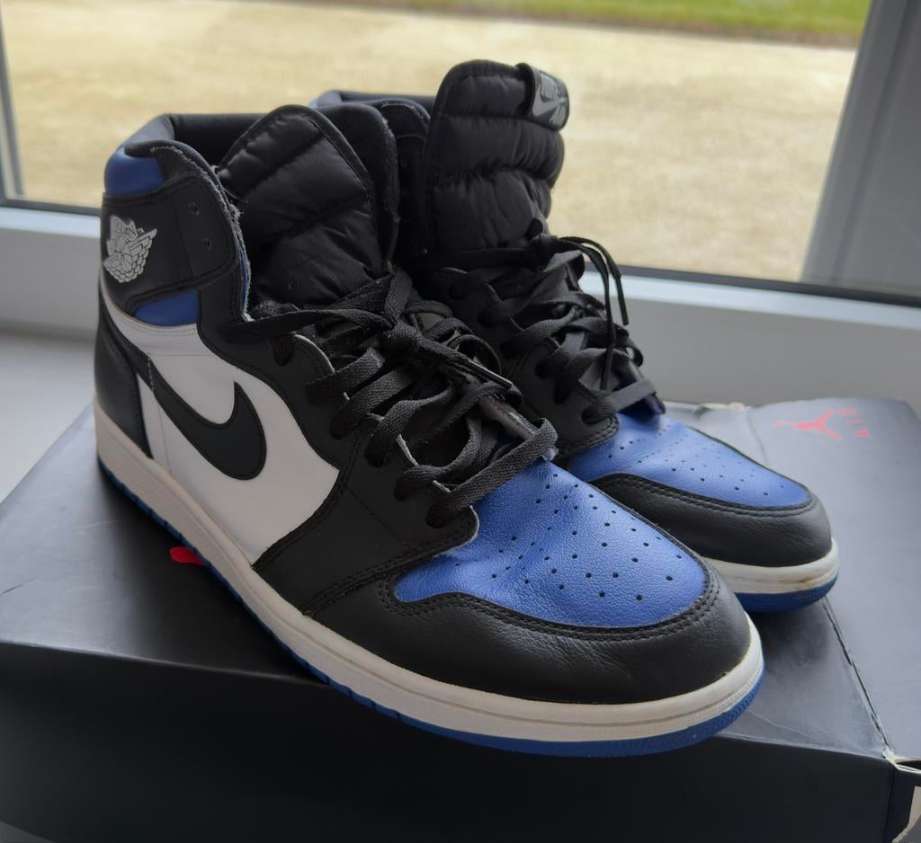 Air Jordan 1 Retro High OG Black Game royal pointure 49,5, Enlèvement, Comme neuf