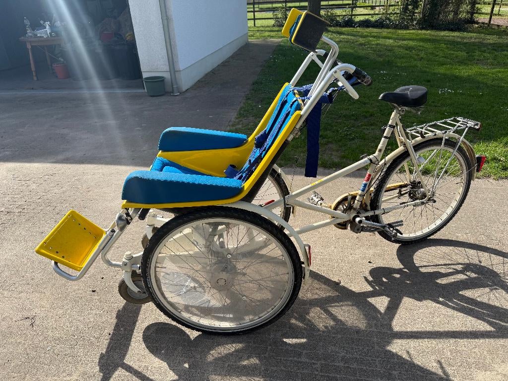 Rolstoelfiets Dol-Fijn, Ophalen, Gebruikt, Dol-Fijn Duet