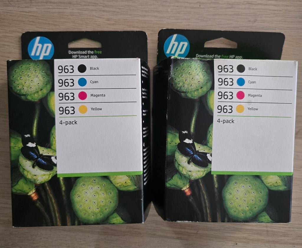 A vendre 2X  cartouches 4-PACH HP, Enlèvement