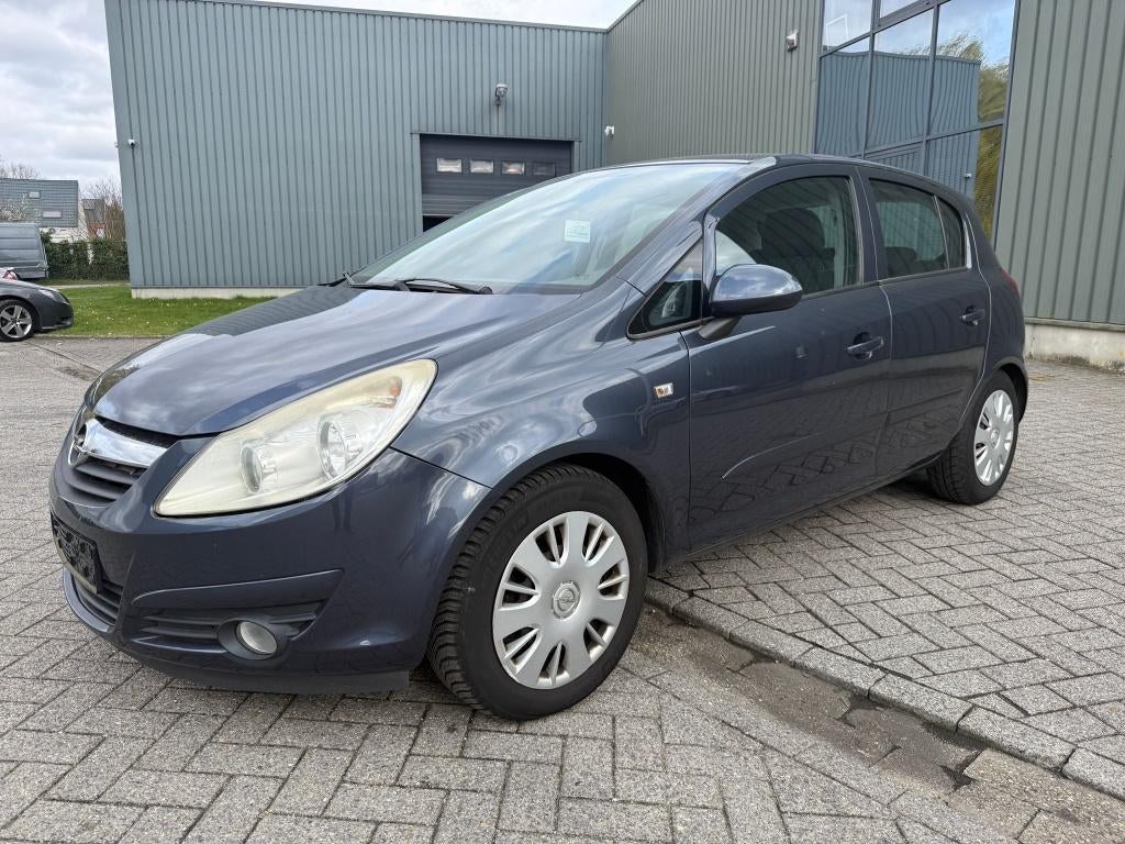 Opel Corsa 1.4 essence BJ 2007 164000 km automatique, Autos, Achat, Entreprise, Noir, 5 places