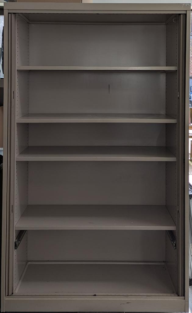 hoge roldeurkast MEWAF, Huis en Inrichting, Ophalen, Gebruikt, 100 tot 150 cm, Mewaf