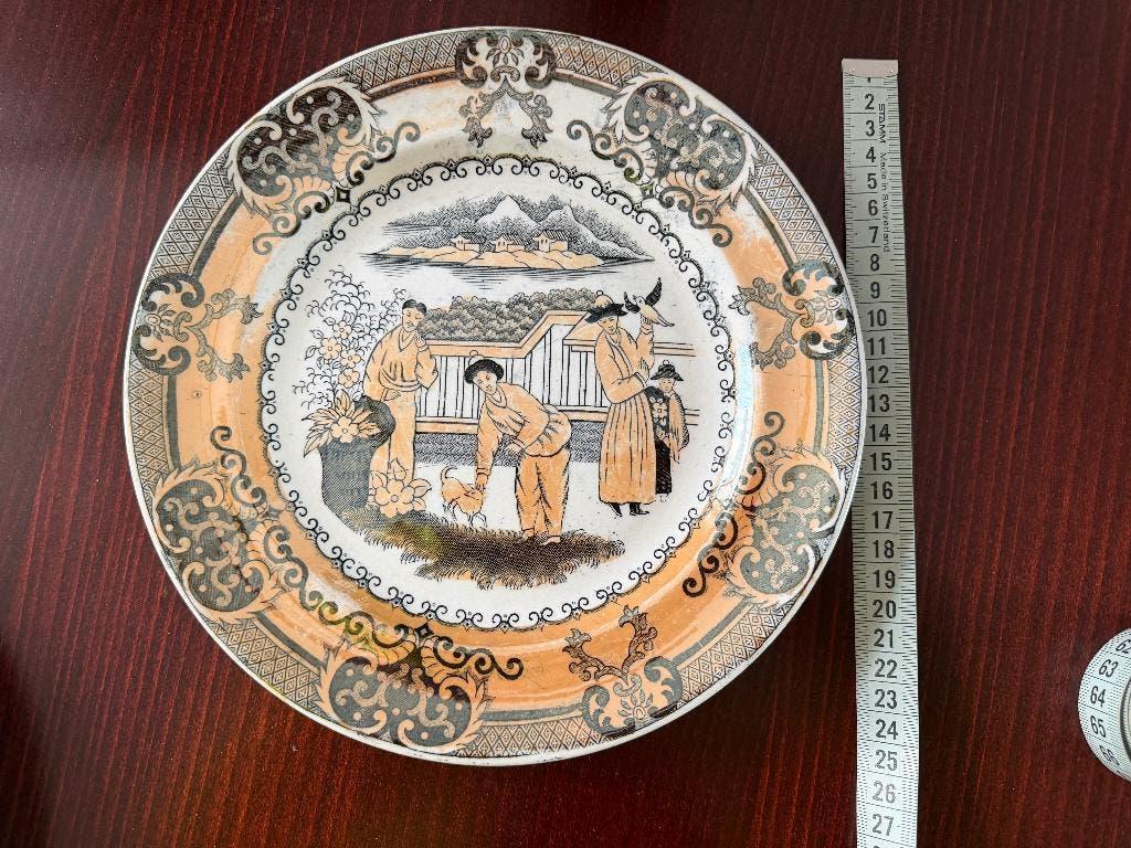 Porselein, Collections, Enlèvement, Porcelaine, Assiette ou Plat