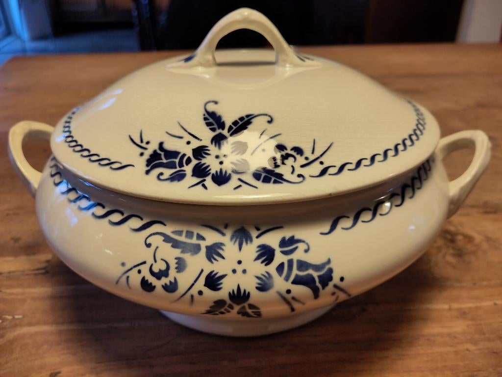 Soepterrine Boch, Ophalen