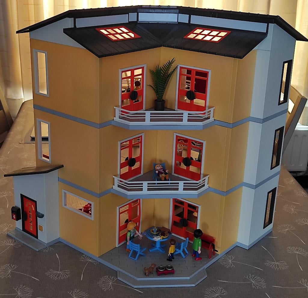 playmobil 9266, 6554 en inrichting, Enlèvement ou Envoi, Utilisé